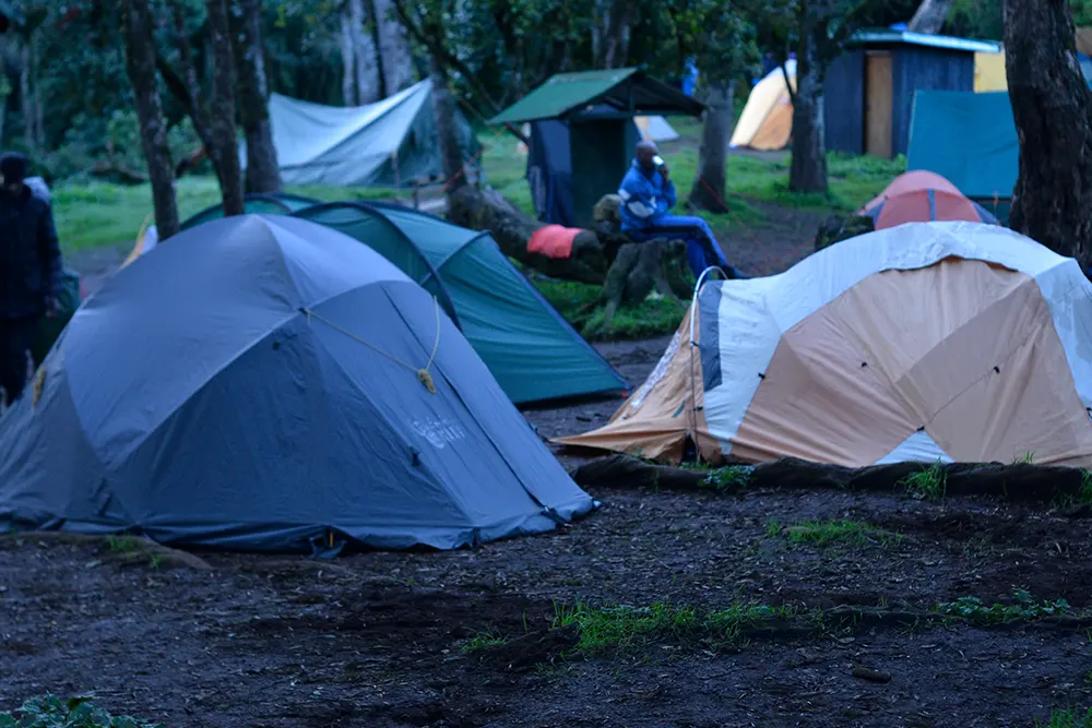 Umbwe Cave Campsite